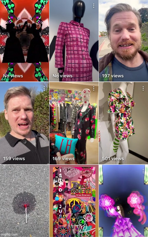 Florals For Fall | image tagged in fashion,bergdorf goodman,saks fifth avenue,gif art,kollage,brian einersen | made w/ Imgflip meme maker