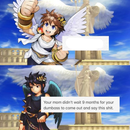 dark pit roast Blank Meme Template