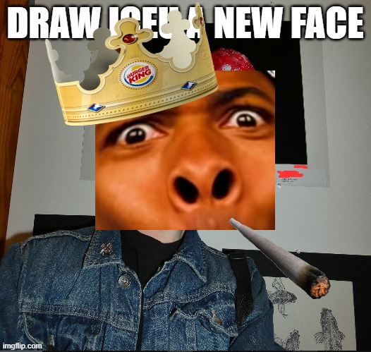 Quandile Dangle | image tagged in draw iceu a new face | made w/ Imgflip meme maker