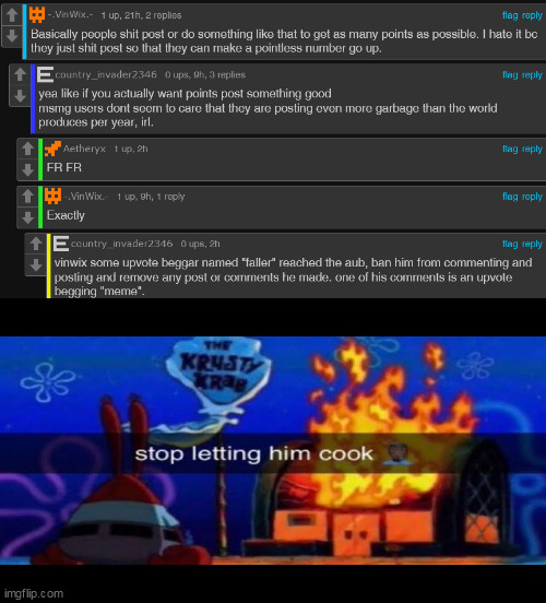 this bro did not cook https://imgflip.com/i/98h8nv#com33967494 | made w/ Imgflip meme maker