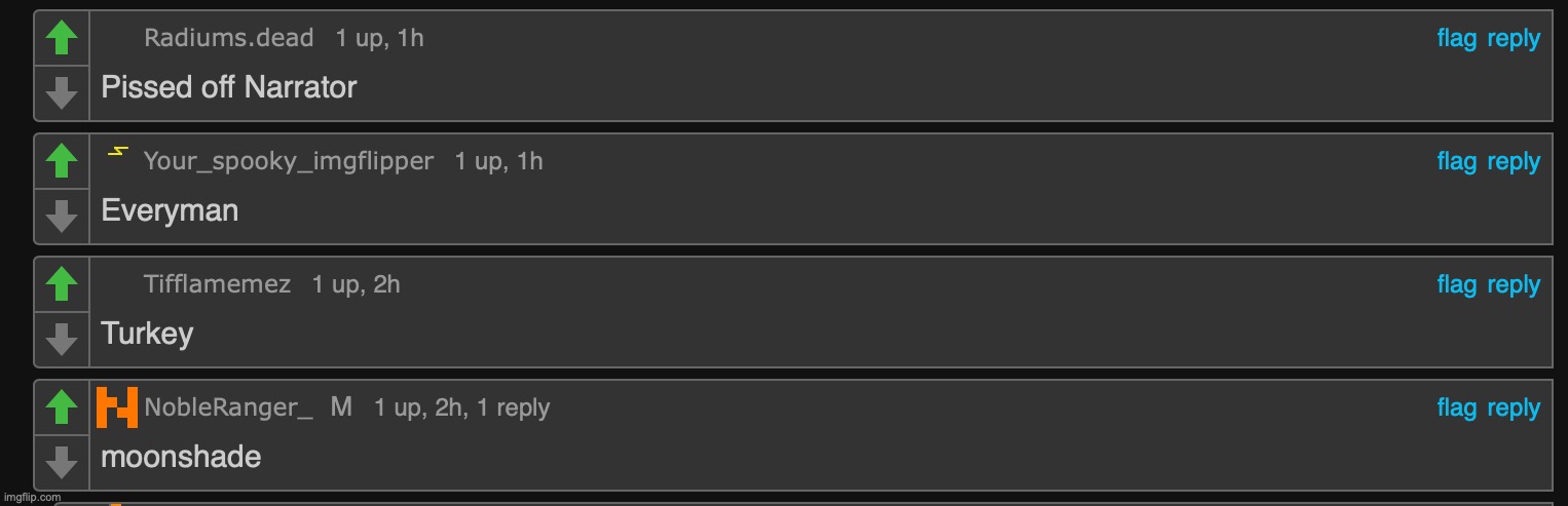 Eliminate one of these four users | image tagged in voting game s3 | made w/ Imgflip meme maker
