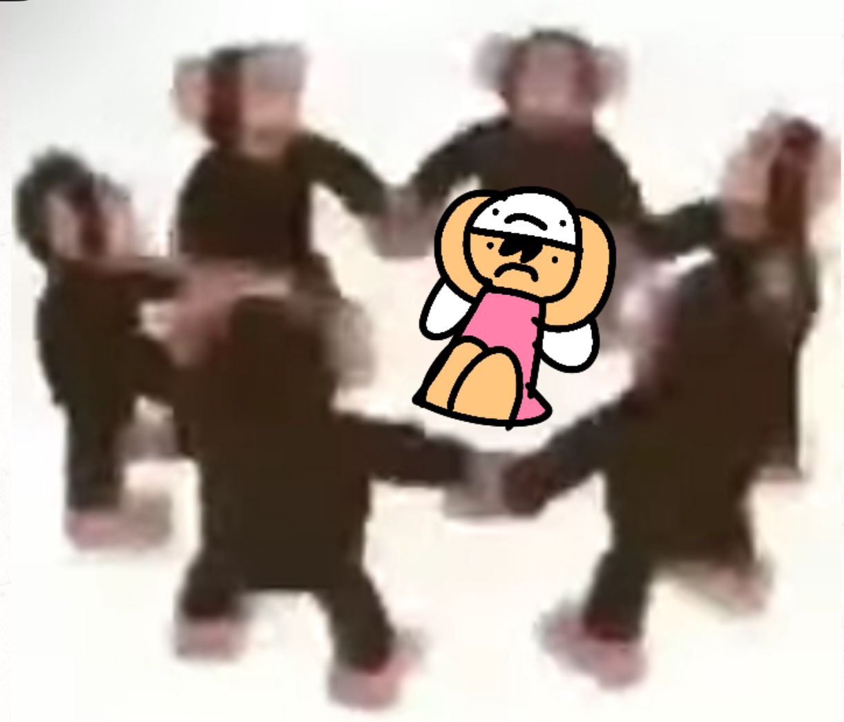 Surrounded:( Blank Meme Template