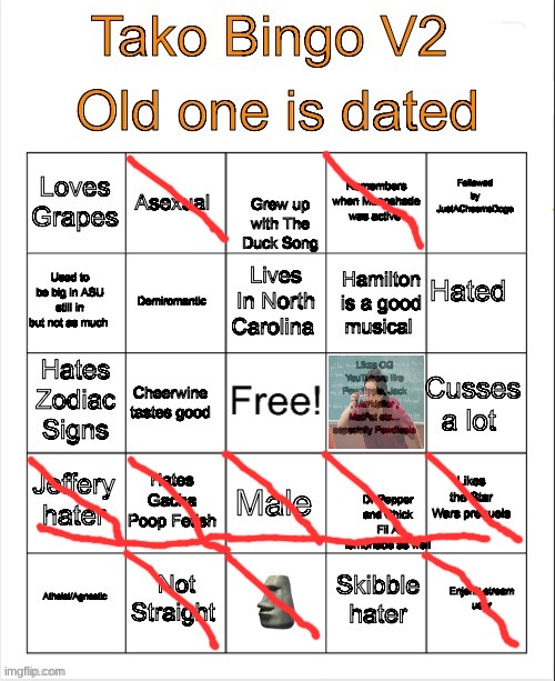 make yo text bigger smh | image tagged in tako bingo v2 | made w/ Imgflip meme maker