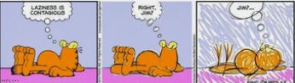 A classic Garfield comic strip! | made w/ Imgflip meme maker