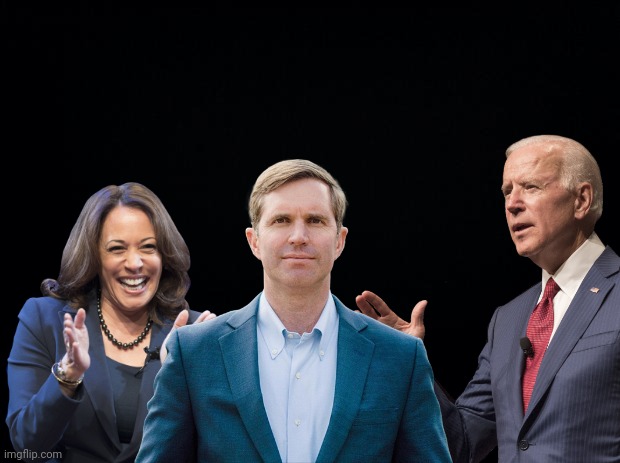 Randy Andy Beshear with Hobama and Biden Blank Meme Template