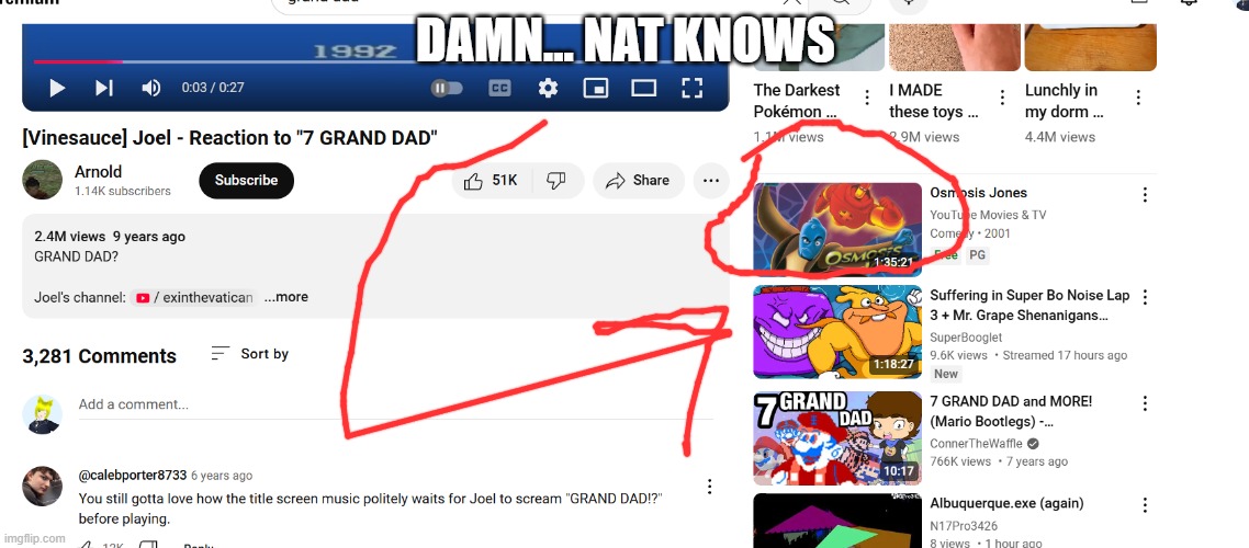 DAMN... NAT KNOWS | made w/ Imgflip meme maker