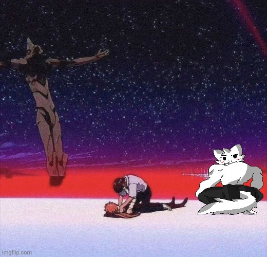 the end of evangelion but i added Boykisser, i like Boykisser | image tagged in the end of evangelion but i added x i like x | made w/ Imgflip meme maker