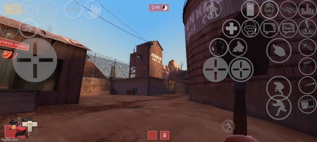 some idiot ported tf2 classic to android | made w/ Imgflip meme maker