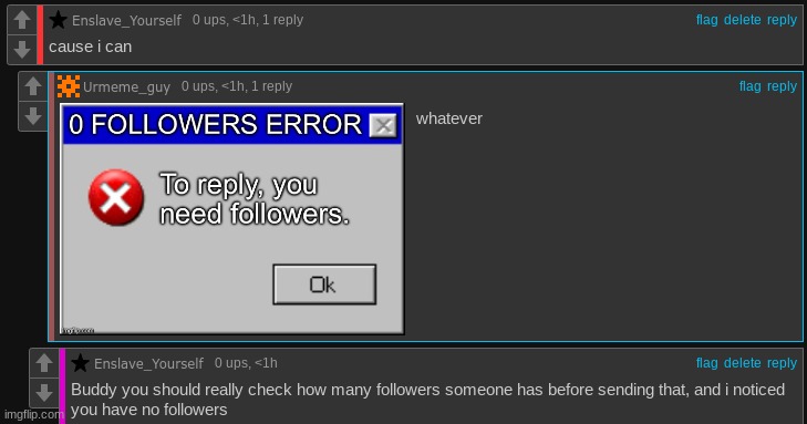 now I remember why I never go to the fun stream lmao | made w/ Imgflip meme maker