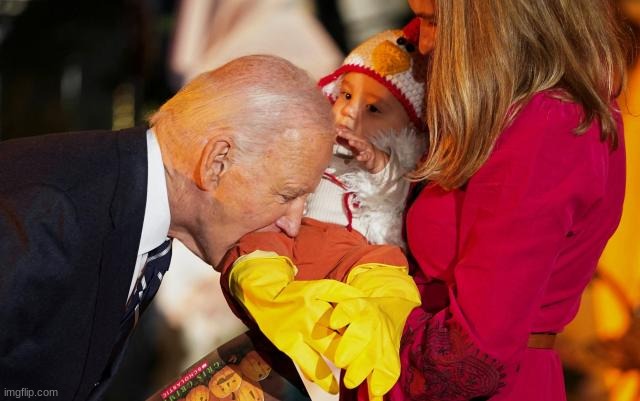 "THEY'RE EATING THE KIDS" | image tagged in gifs,memes,funny,politcs,shitpost,creepy joe biden | made w/ Imgflip meme maker