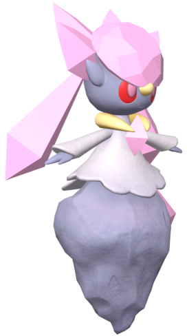 Diancie T-Posing Blank Meme Template