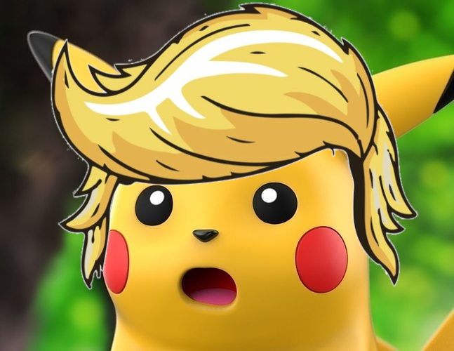 pikatrump Blank Meme Template