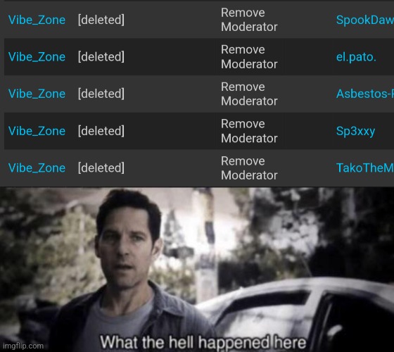 image tagged in what the hell happened here | made w/ Imgflip meme maker
