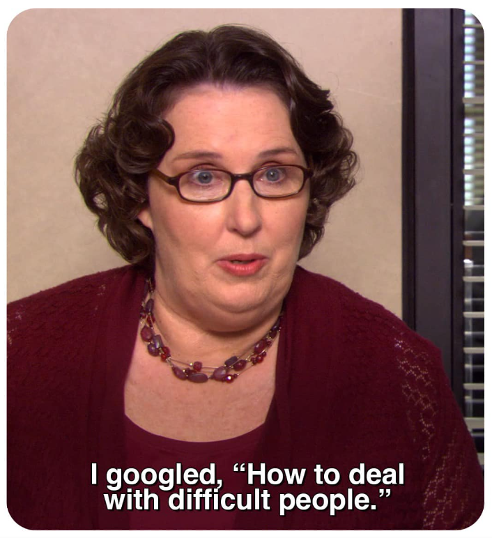 Phyllis the office Blank Meme Template