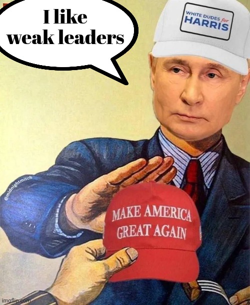 I like weak leaders | made w/ Imgflip meme maker