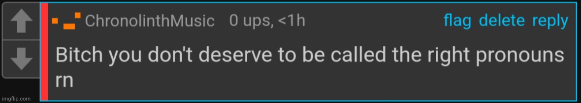 Bitch you don't deserve to be called the right pronouns rn | image tagged in bitch you don't deserve to be called the right pronouns rn | made w/ Imgflip meme maker