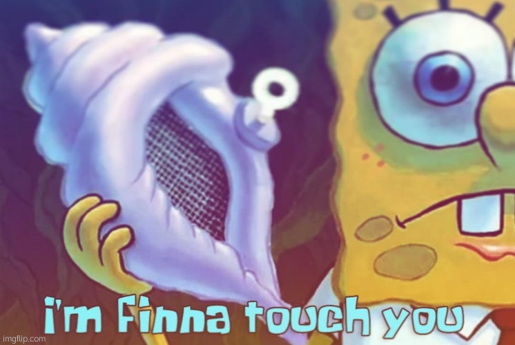 i'm finna touch you | image tagged in i'm finna touch you | made w/ Imgflip meme maker