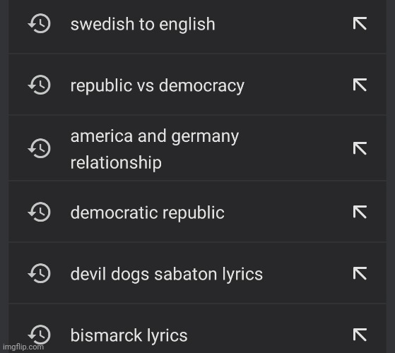Silly search history | made w/ Imgflip meme maker
