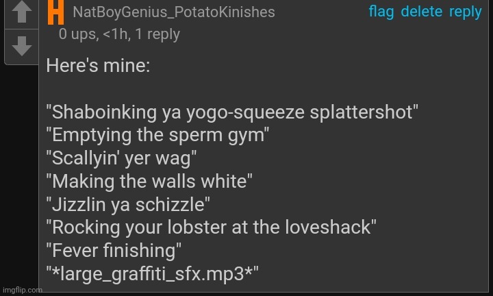 My euphisms for "jacking off" | made w/ Imgflip meme maker