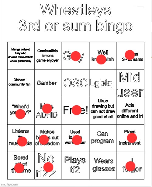 tuba | image tagged in muh bingo | made w/ Imgflip meme maker