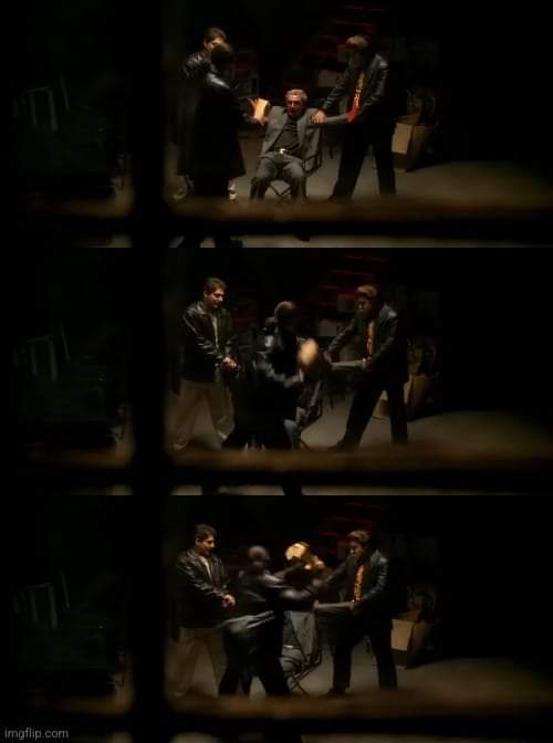 Gti Sapranos furio beating man to death Blank Meme Template