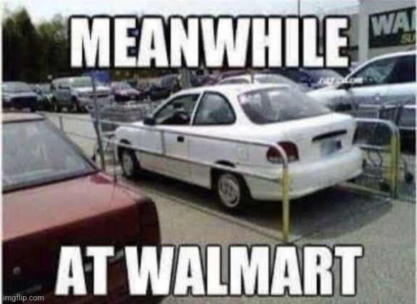 The One That Got Me Flagged | image tagged in the one that got me flagged,walmart,shopping cart,car,funny | made w/ Imgflip meme maker