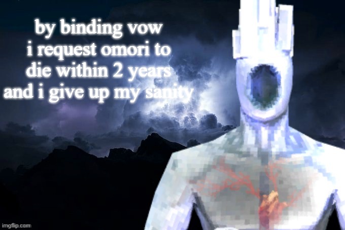 Low Tier Minos Prime | by binding vow i request omori to die within 2 years and i give up my sanity | image tagged in low tier minos prime | made w/ Imgflip meme maker