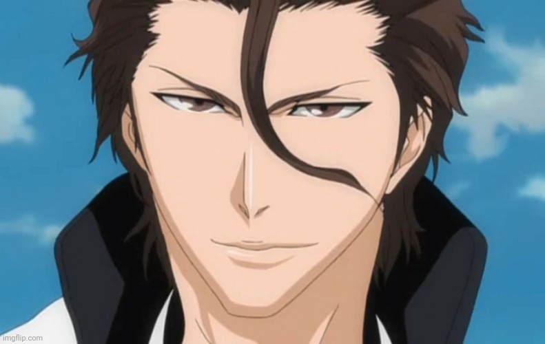 Bleach Sosuke Aizen | image tagged in bleach sosuke aizen | made w/ Imgflip meme maker