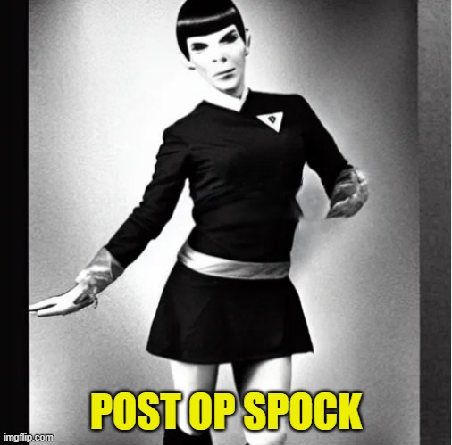 POST OP SPOCK | made w/ Imgflip meme maker