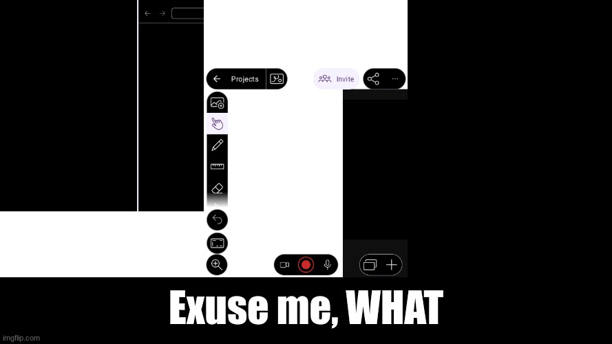 Exuse me, WHAT | image tagged in software gore | made w/ Imgflip meme maker