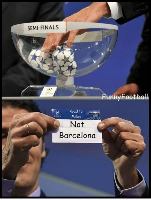 Champions League draw Blank Meme Template