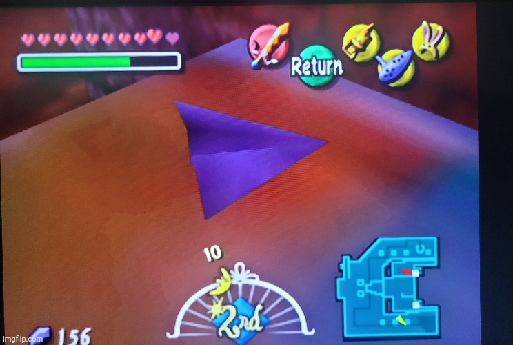 Behold. The Ikana castle paper airplane. Majora's mask | image tagged in majora's mask,zelda,easter egg,out of place | made w/ Imgflip meme maker