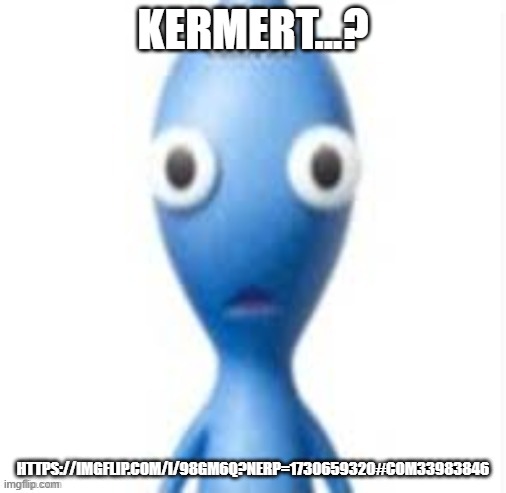 BRUH | KERMERT...? HTTPS://IMGFLIP.COM/I/98GM6Q?NERP=1730659320#COM33983846 | image tagged in bruh | made w/ Imgflip meme maker