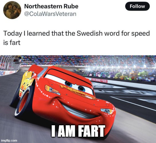 I am fart | I AM FART | image tagged in i am speed blank | made w/ Imgflip meme maker