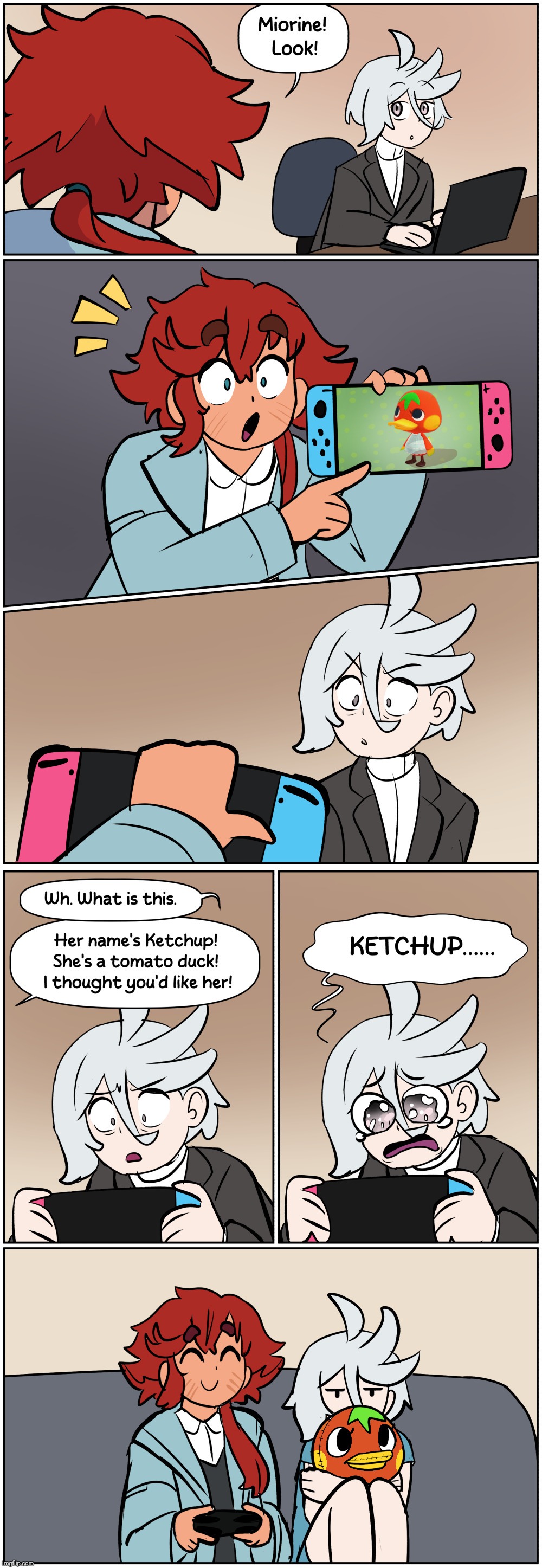 Never thought I'd like a gay couple but these two are adorable t Blank Meme Template