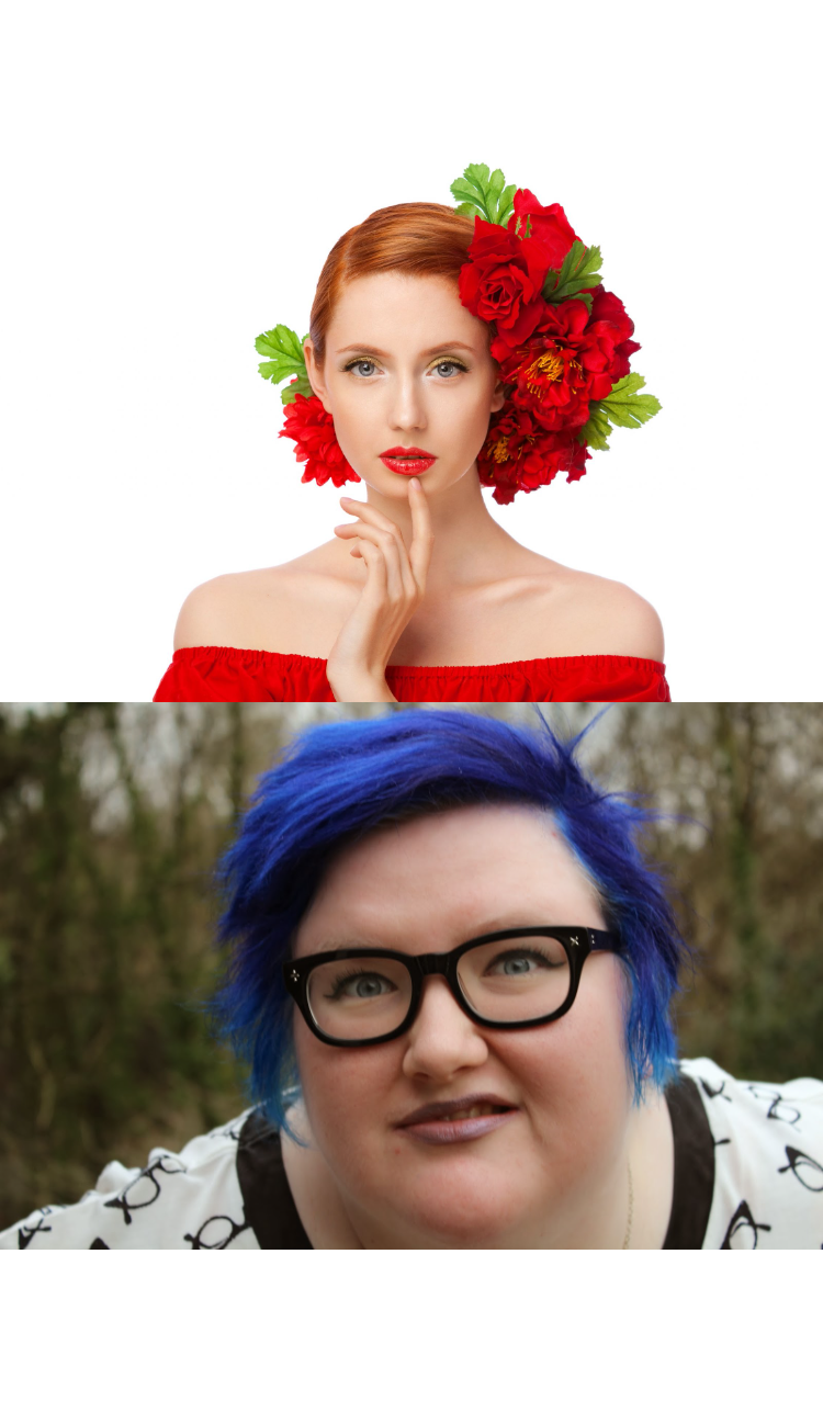 Beautiful woman vs Ugly woman Blank Meme Template