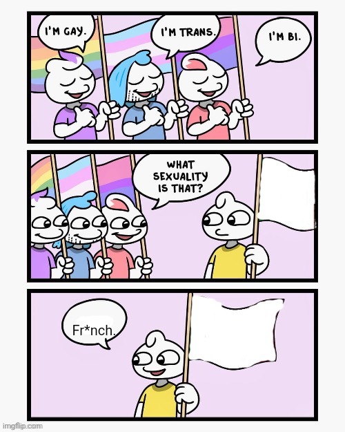 What Sexuality Is That? | Fr*nch. | image tagged in what sexuality is that | made w/ Imgflip meme maker