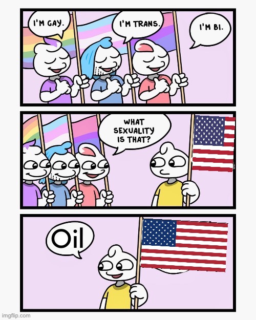 What Sexuality Is That? | Oil | image tagged in what sexuality is that | made w/ Imgflip meme maker