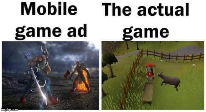 Same same but different | image tagged in memes,funny,mobile game ads,mobile games,sad but true,relatable memes | made w/ Imgflip meme maker