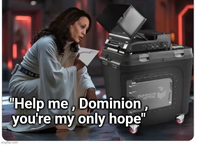 "Help me , Dominion ,
you're my only hope" | made w/ Imgflip meme maker