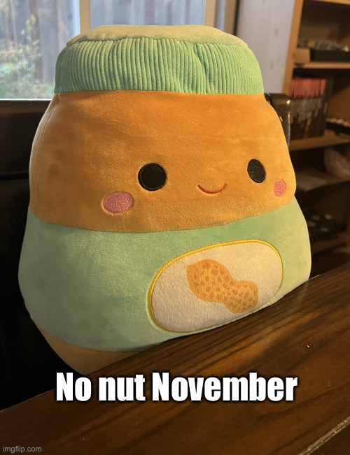 Nut | No nut November | image tagged in nut | made w/ Imgflip meme maker