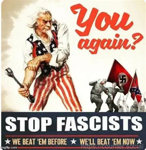 Stop fascist | image tagged in stop fascist,stop trump,stop republicans,stop sitting | made w/ Imgflip meme maker