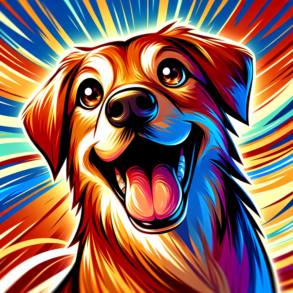 High Quality perro sonriendo Blank Meme Template