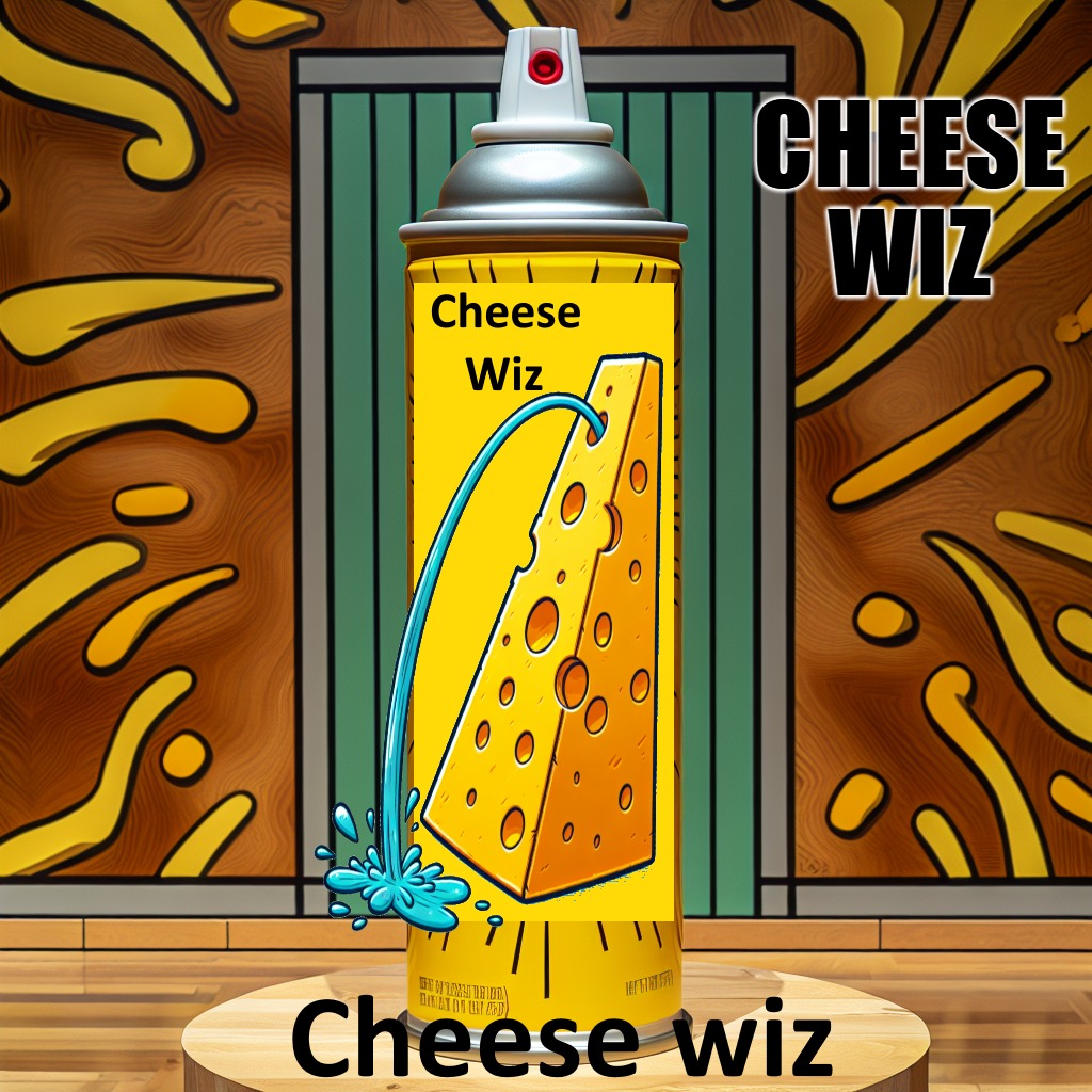 cheese wiz | CHEESE WIZ | image tagged in cheese wiz,ha,kewlew | made w/ Imgflip meme maker