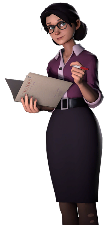 Miss pauling tf2 Blank Meme Template