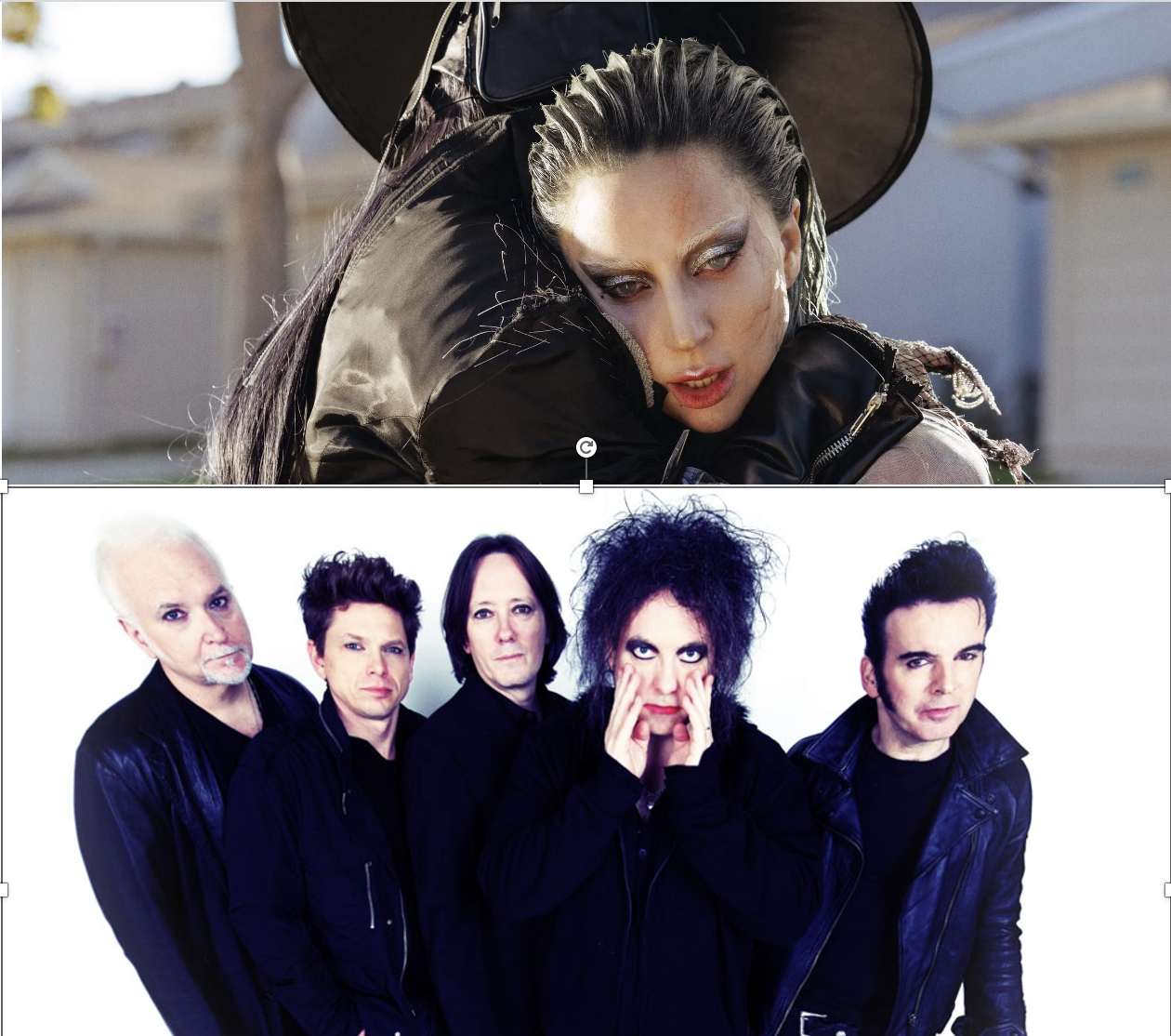 Lady Gaga The Cure Blank Meme Template
