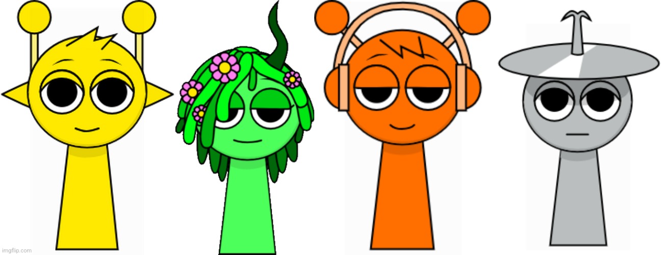 image tagged in simon yellow,vineria green,oren orange,clukr silver | made w/ Imgflip meme maker