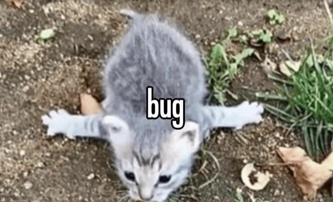 Bug | made w/ Imgflip meme maker