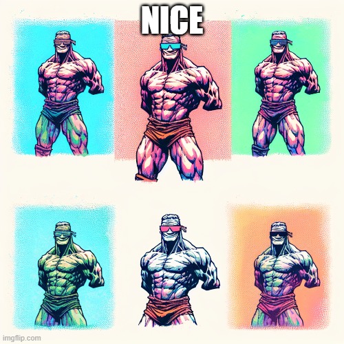 NICE | image tagged in john cena | made w/ Imgflip meme maker