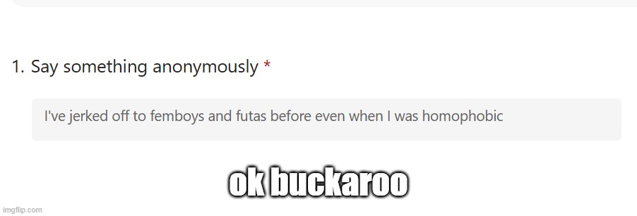 ok buckaroo | made w/ Imgflip meme maker